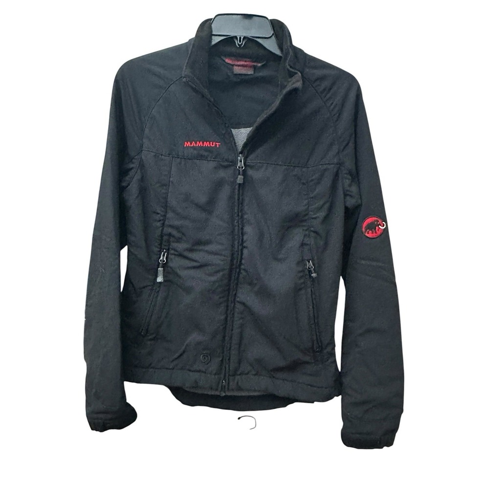Mammut Aconcagua Jacket Women Medium Full Zip Polartec Fleece Tech Midlayer HR-3